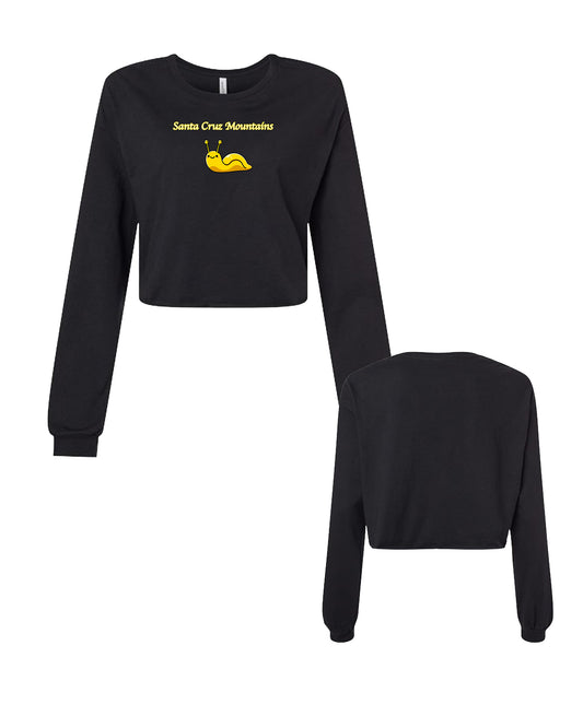 Banana Slug Cropped Long Sleeve