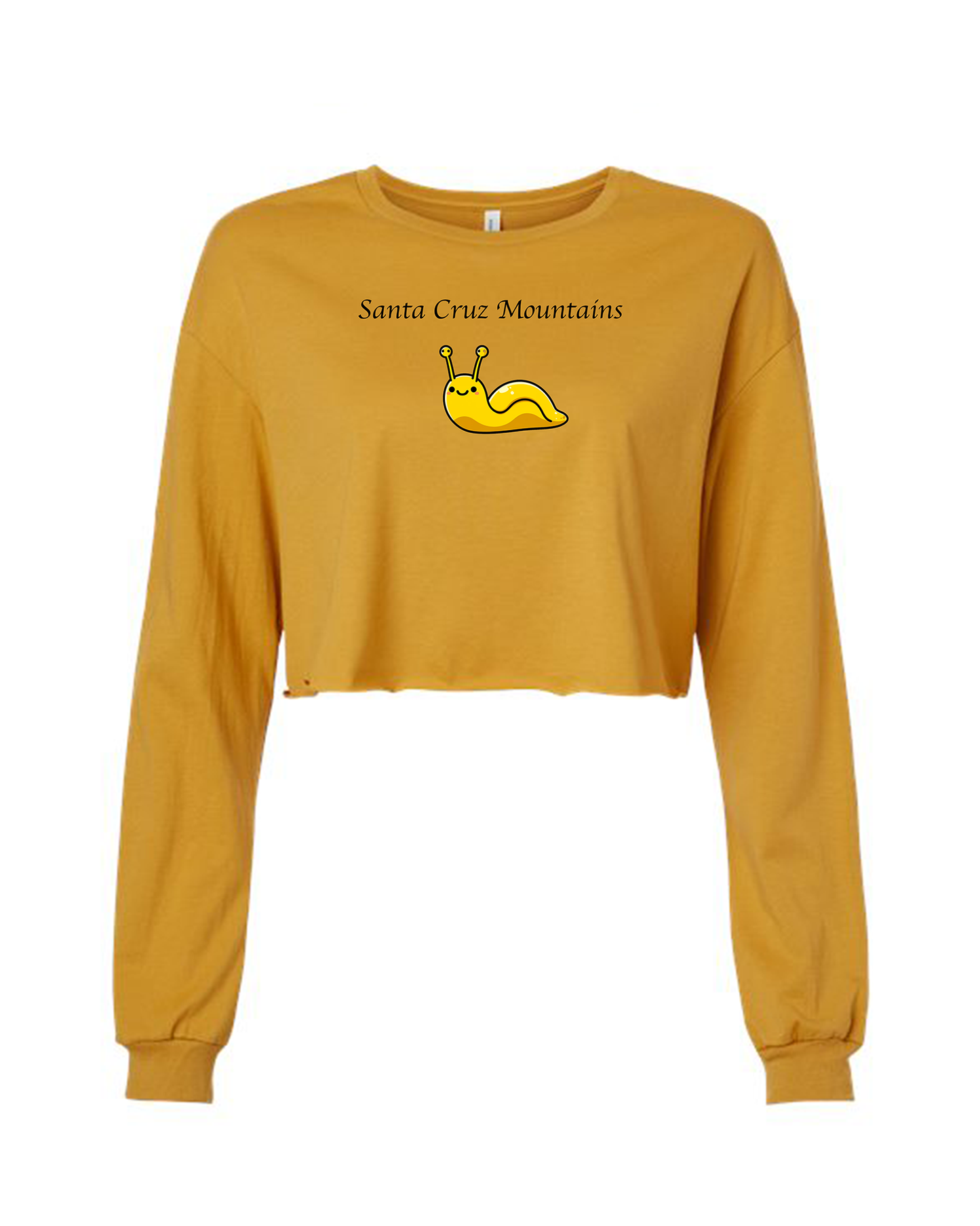Banana Slug Cropped Long Sleeve