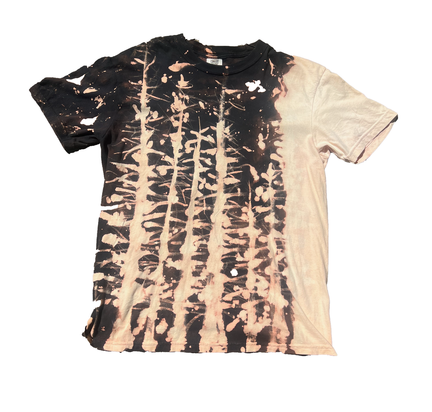 Redwood Fire Bleached Black T