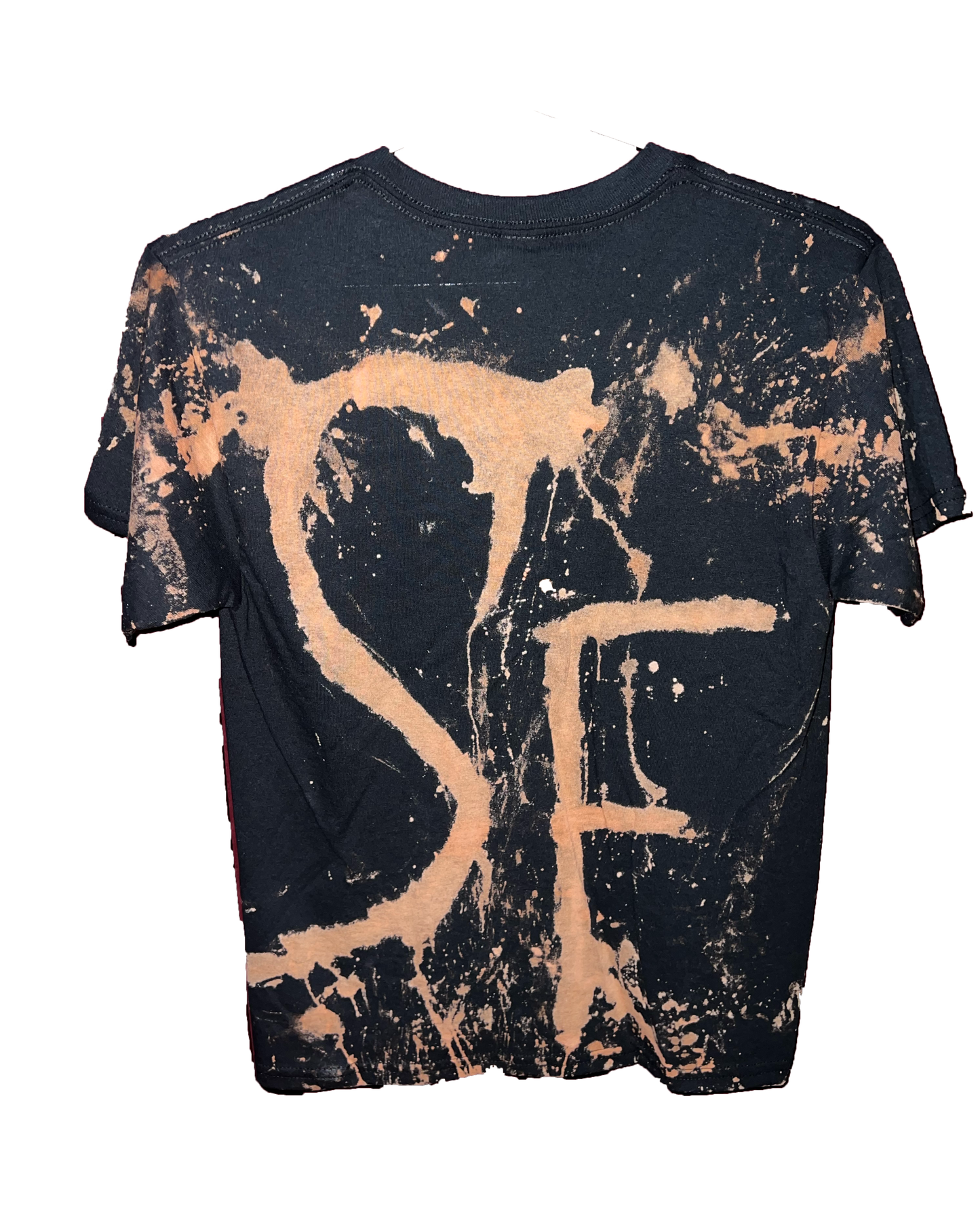 Riddim SF Bleach Black Cotton T