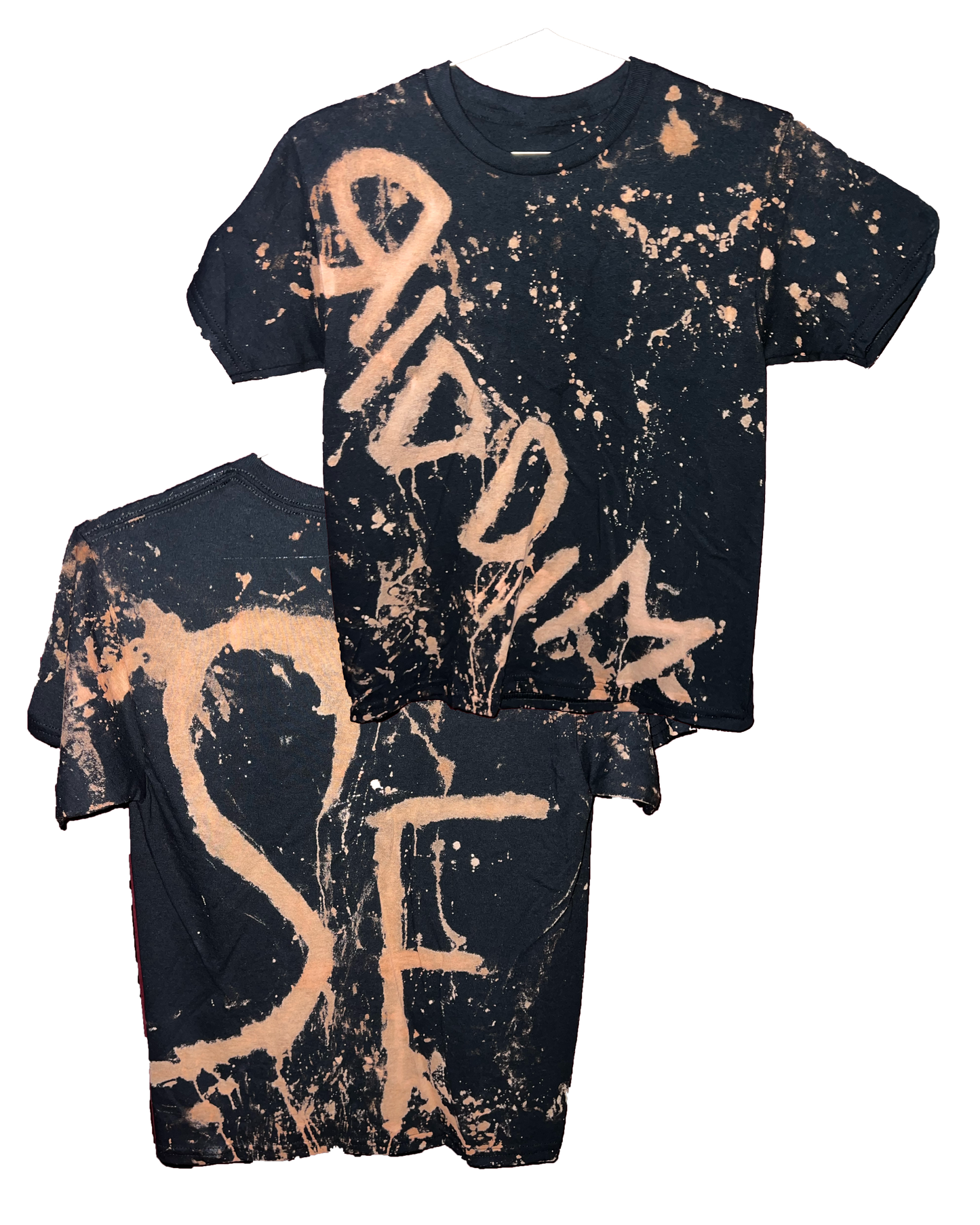 Riddim SF Bleach Black Cotton T