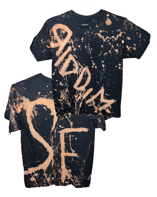 Riddim SF Bleach Black Cotton T